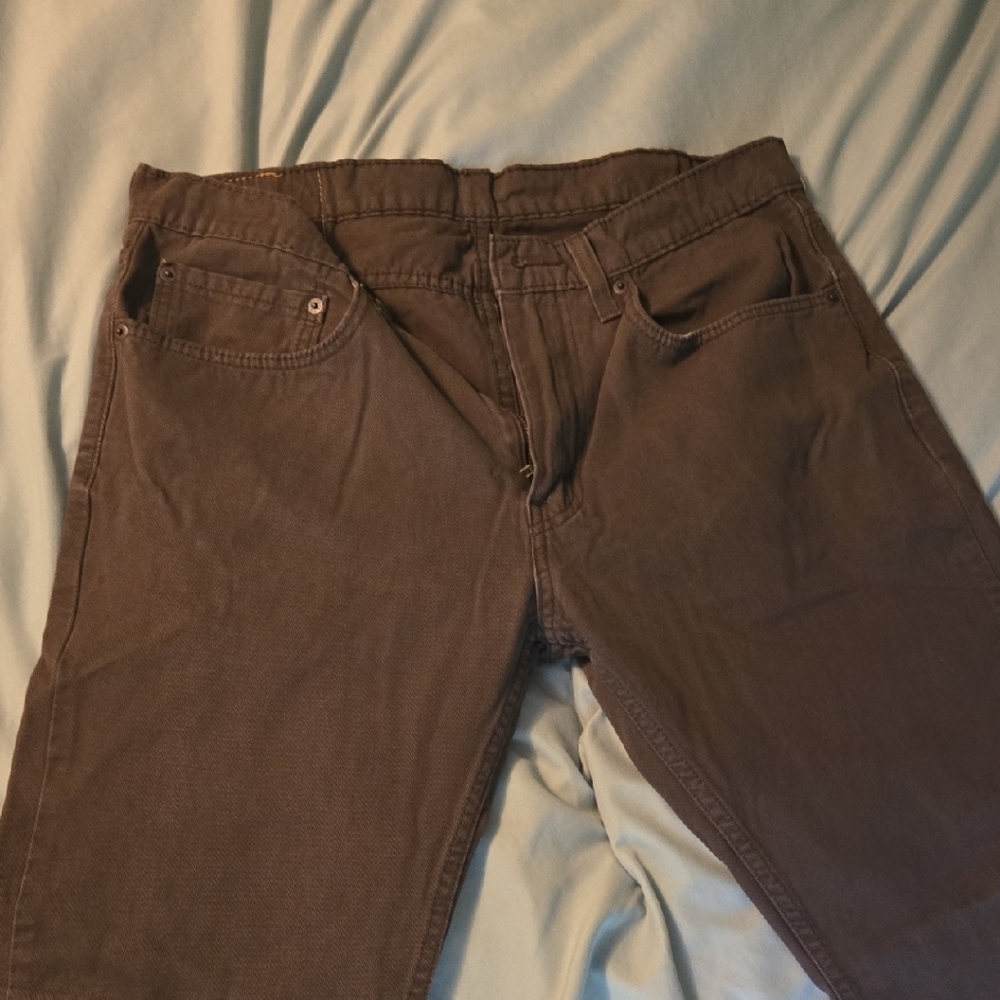 Levi's Gray Denim Jeans